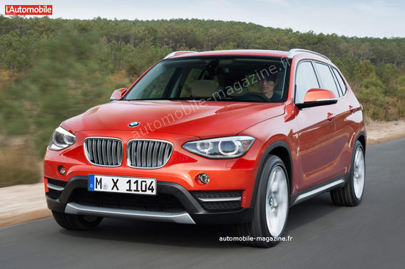 BMW X1 2015 года (фото и видео).