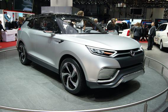 SsangYong XLV Concept на Женевском автосалоне.